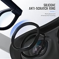 Vista 3 de Hibloks Glasses Spacer for Meta/Oculus Quest 3, Prevent Myopia Glasses and VR Lenses from Scratching Each Other. VR Lens Protection Accessories with