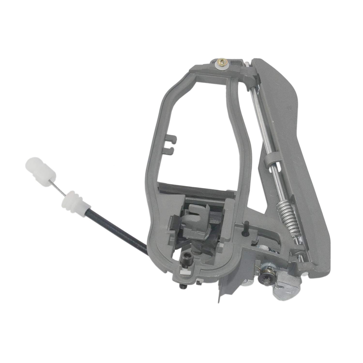 Bisenya 51218243615 Poignée de porte de voiture avant gauche Compatible avec X5 E53 2000-2006 Support de poignée de porte-support