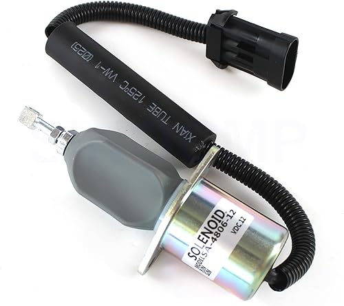 Solenoide de corte de las piezas del camión SA-4806-12 12V - Solenoide de la parada del motor de SINOCMP para las piezas del motor de Disel del