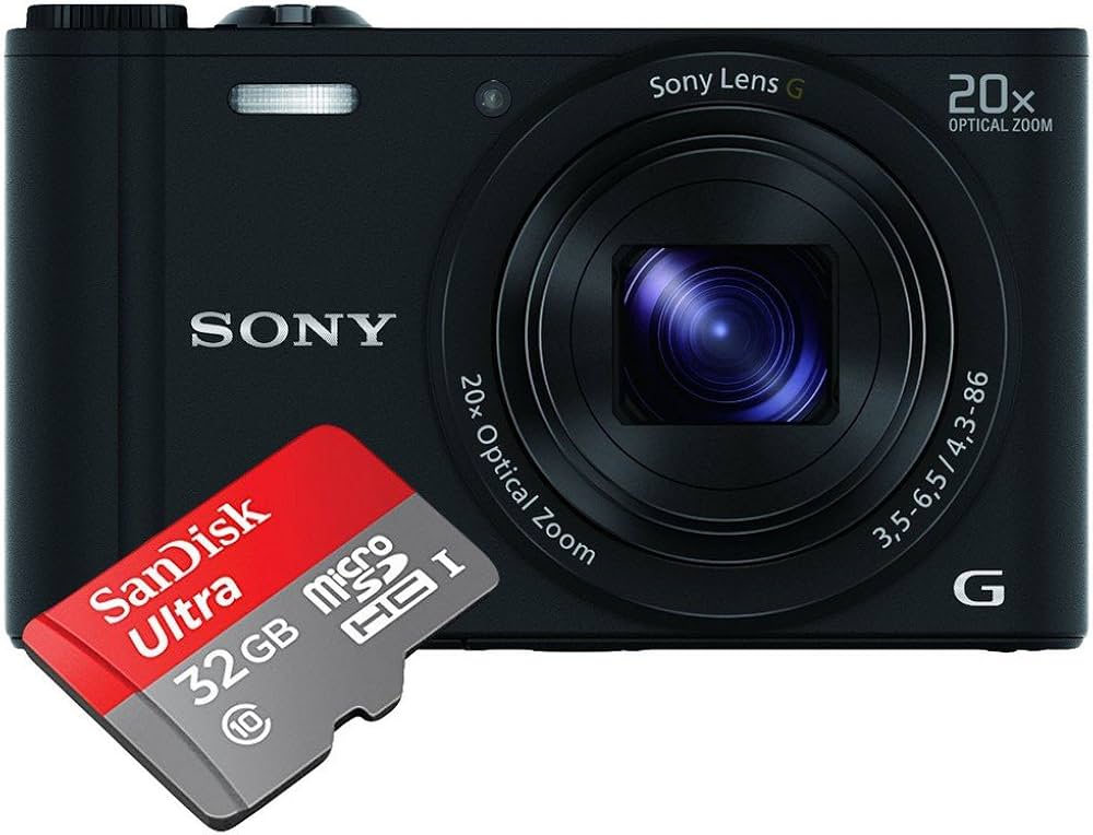 Buy Sony CyberShot WX350 18.2MP Point and Shoot Camera with 20x