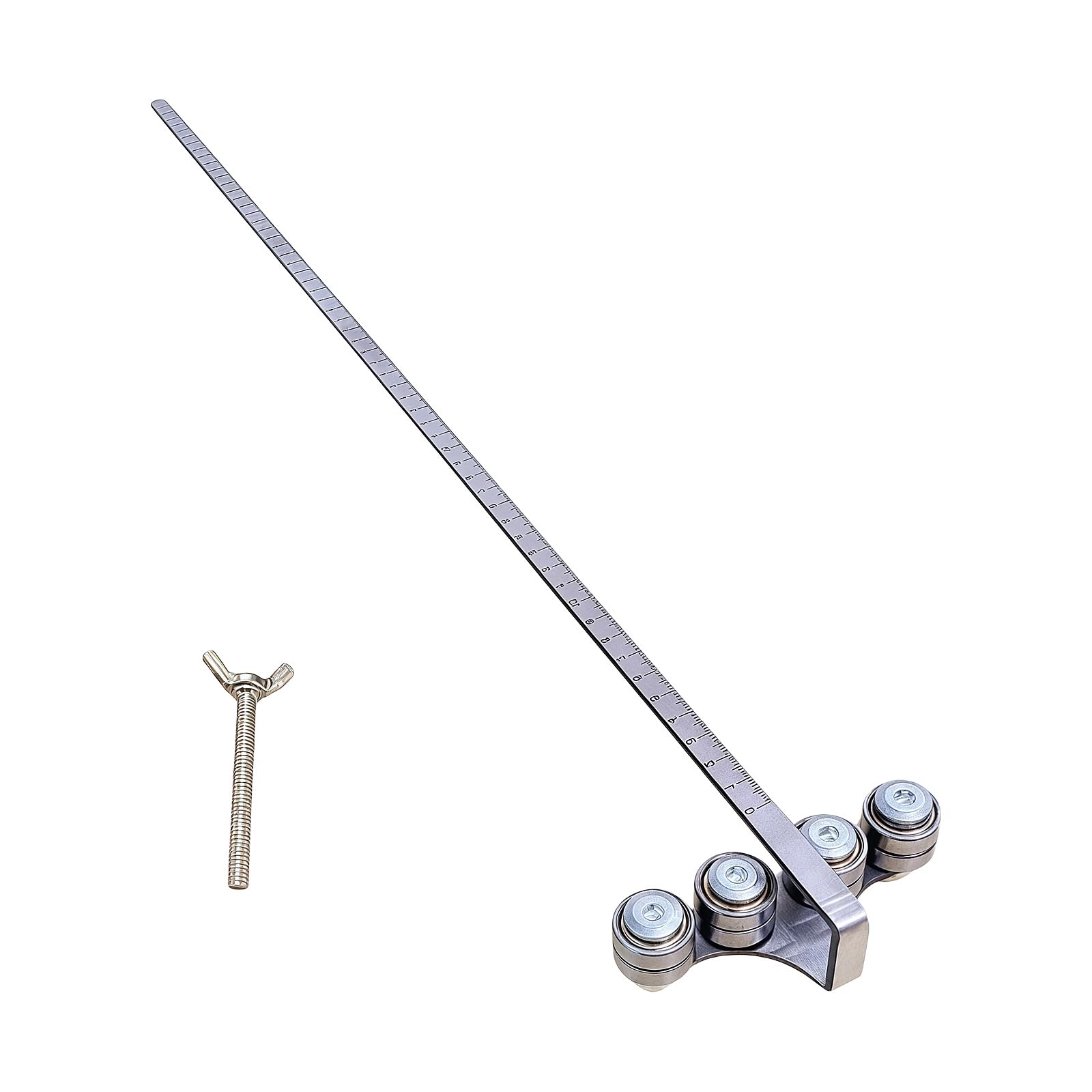 Fgdtree Professional 201 Stainless Steel Alignment Guide Ruler For Accurate Wood Cutting And Measurement Stable Cutting Ruler