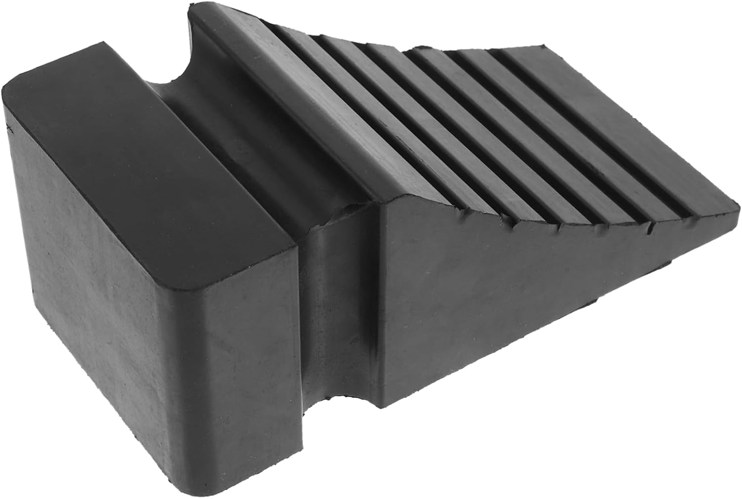 Wheel Chock Heavy Duty Skid Trailer Wheel Chock for Cars Portable Tire Wheel Stopper for Trucks and Rvs Non Slip Design for Safer Parking Experience