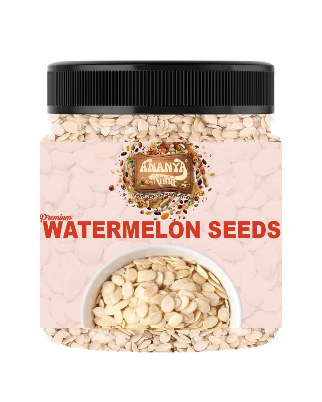 Ananya Nutri Premium Watermelon Seeds 1kg | Raw & Natural | High Protein & Dietary Fibre | Healthy Snack, Smoothies & Baking-image-3