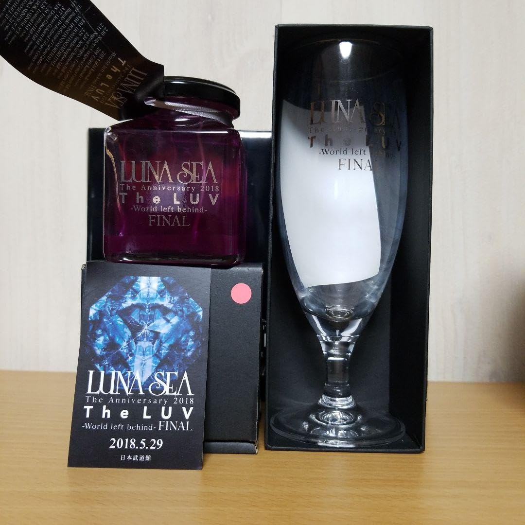 Amazon.co.jp: LUNA SEA SLAVEシート特典 グラス +オマケ +銀テープ
