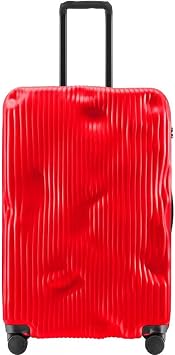 Airline Approved Carry On Luggage with Spinner Wheels,Aluminum Framed Carry On Suitcase Large Checked-in Luggage E 28 inches