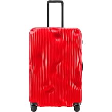 Airline Approved Carry On Luggage with Spinner Wheels,Aluminum Framed Carry On Suitcase Large Checked-in Luggage E 28 inches