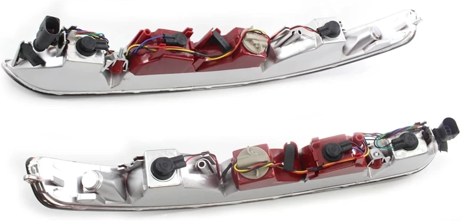 Pair Left&Right Car Taillight Rear Bumper Tail Light Cover With Wires Compatible With Audi Q5 2.0T 2009 2010 2012 2013 2014-2016 8R0945095
