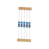 Vista 16 de 100PCS 1 vatios 1W 0R1 0.1 ohmios 1% resistencia de película metálica