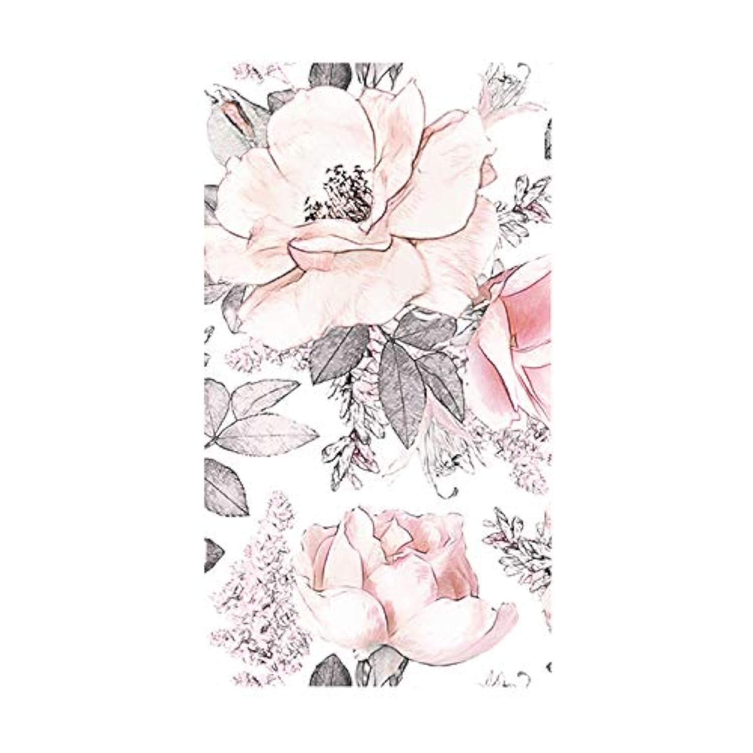 Harman Decorative Paper Hand Towels for Bathroom Decor Guest Towels Disposable Fingertip Towels or Paper Napkins Gray Pk 32