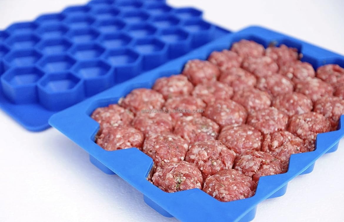 Meatball Maker Silicone Mold (Blue)