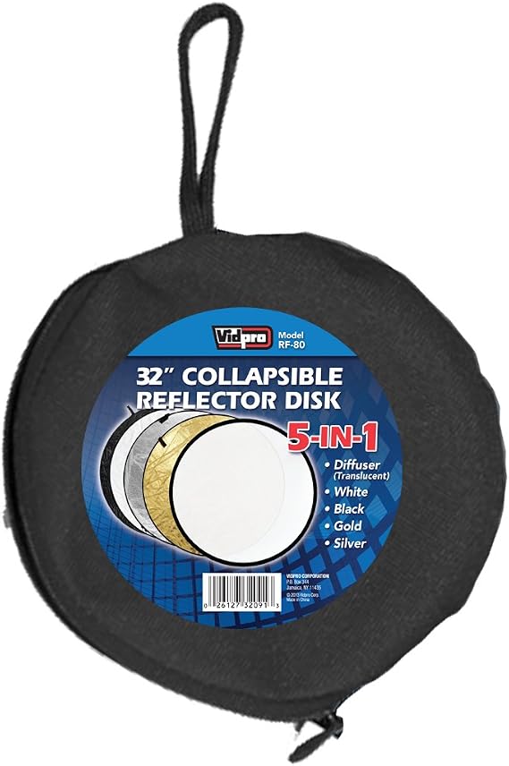 Vidpro RF-110 5-in-1 Reflector Disk Collapsible 43