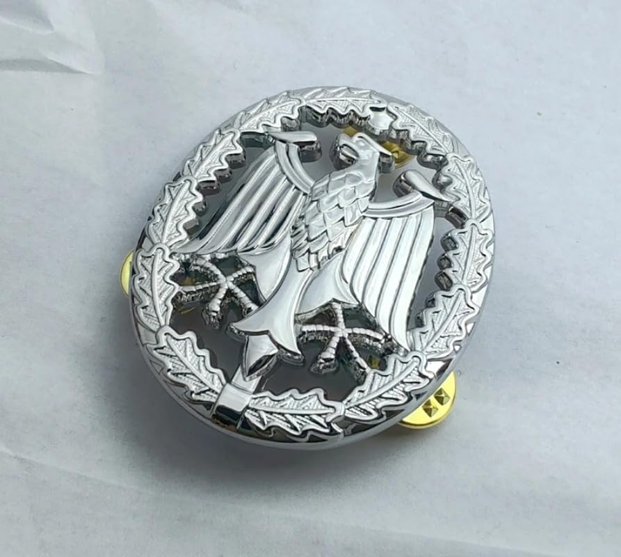 Reproduction German Armed Forces Badge For Military Proficiency Silver U.S.