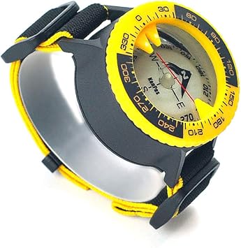 D-50 Ocean Elite Scuba Diving Wrist Compass for Orienteering Hiking Gliding Camping Climbing Cycling