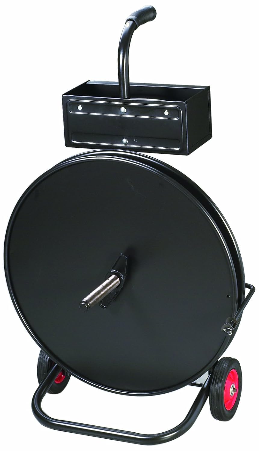 Nifty Products S160HC-A Portable Metal Hand Cart, Black, For Poly and Steel Strapping