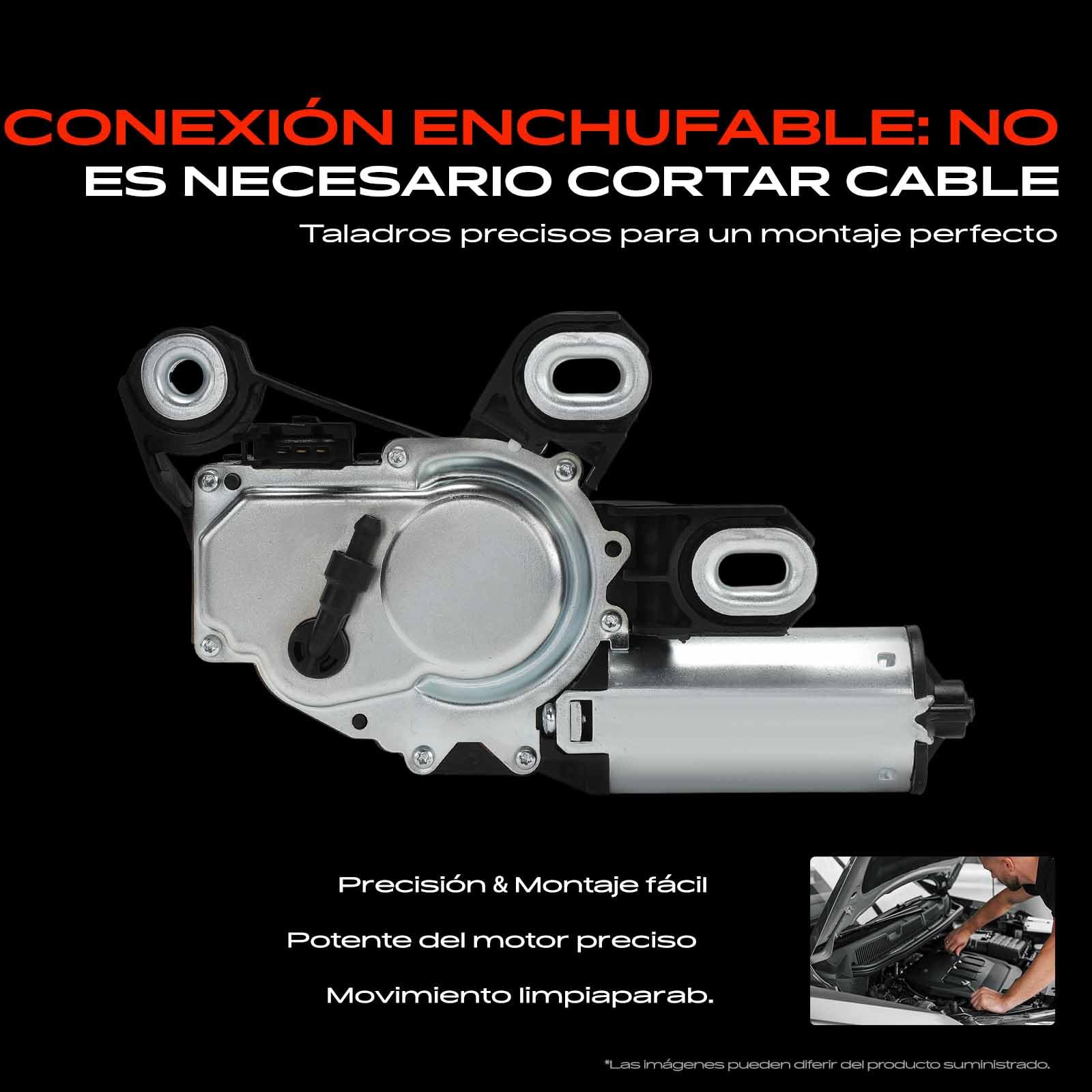 Frankberg Motor del limpiaparabrisas Compatible con Viano W639 2.1L-3.7L Vito Bus W639 2.2L-3.7L Electric Vito/Mixto Furgoneta W639 2.2L-3.7L Electric Replace# 6398201008