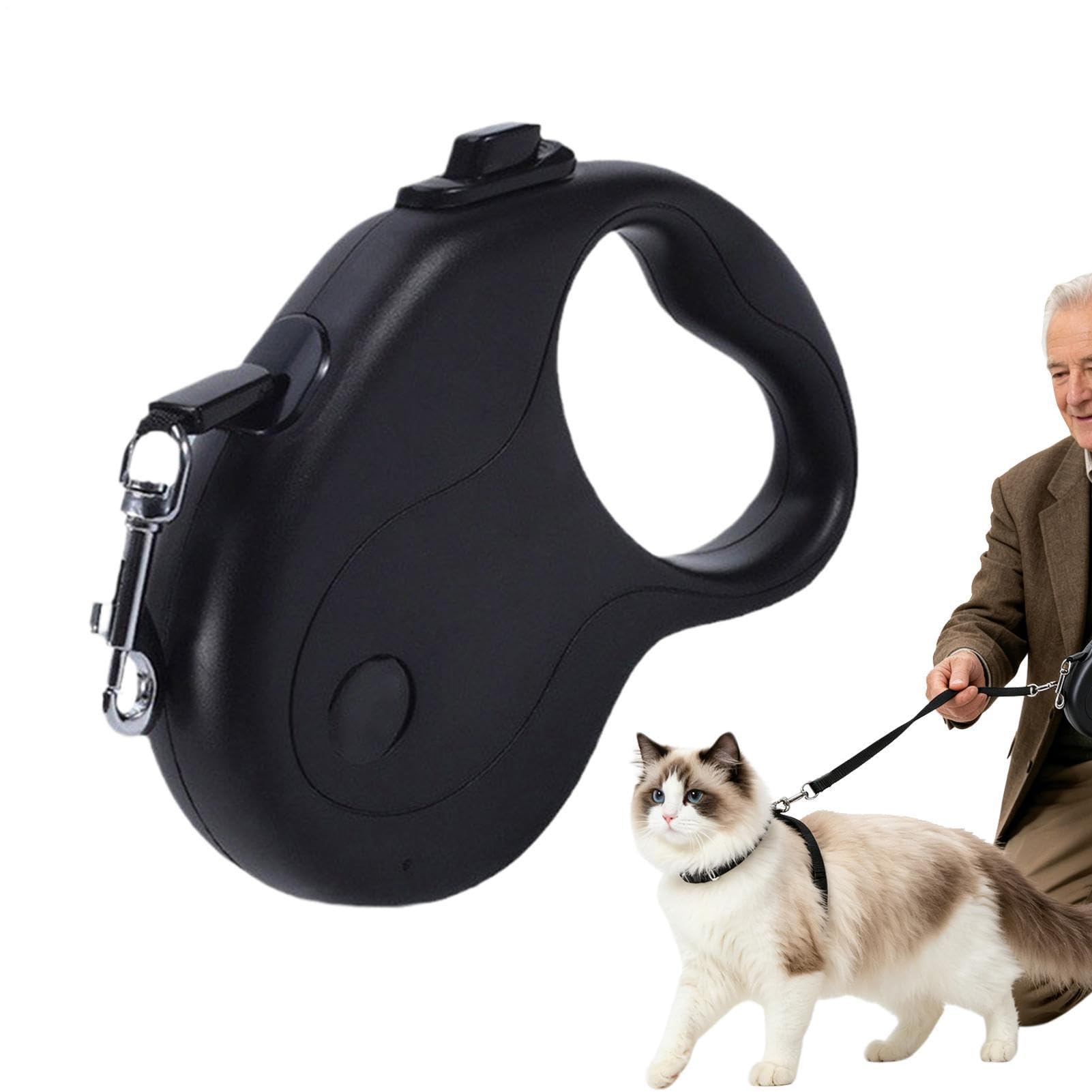Cuerda Retráctil para Perro Muy Resistente, portátil de Exteriores | Correa Extensible en el Nylon Resistente de Cachorros para Caminar Correr Senderismo Acampar Playa Patio Trasero Pista