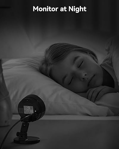 Miniatura 6 de FOSCAM Cámara de seguridad 3K 5MP para interiores, 0.08 oz y 0.18 oz WiFi magnética Mini perrogatomascotabebé, detección de movimiento inteligente