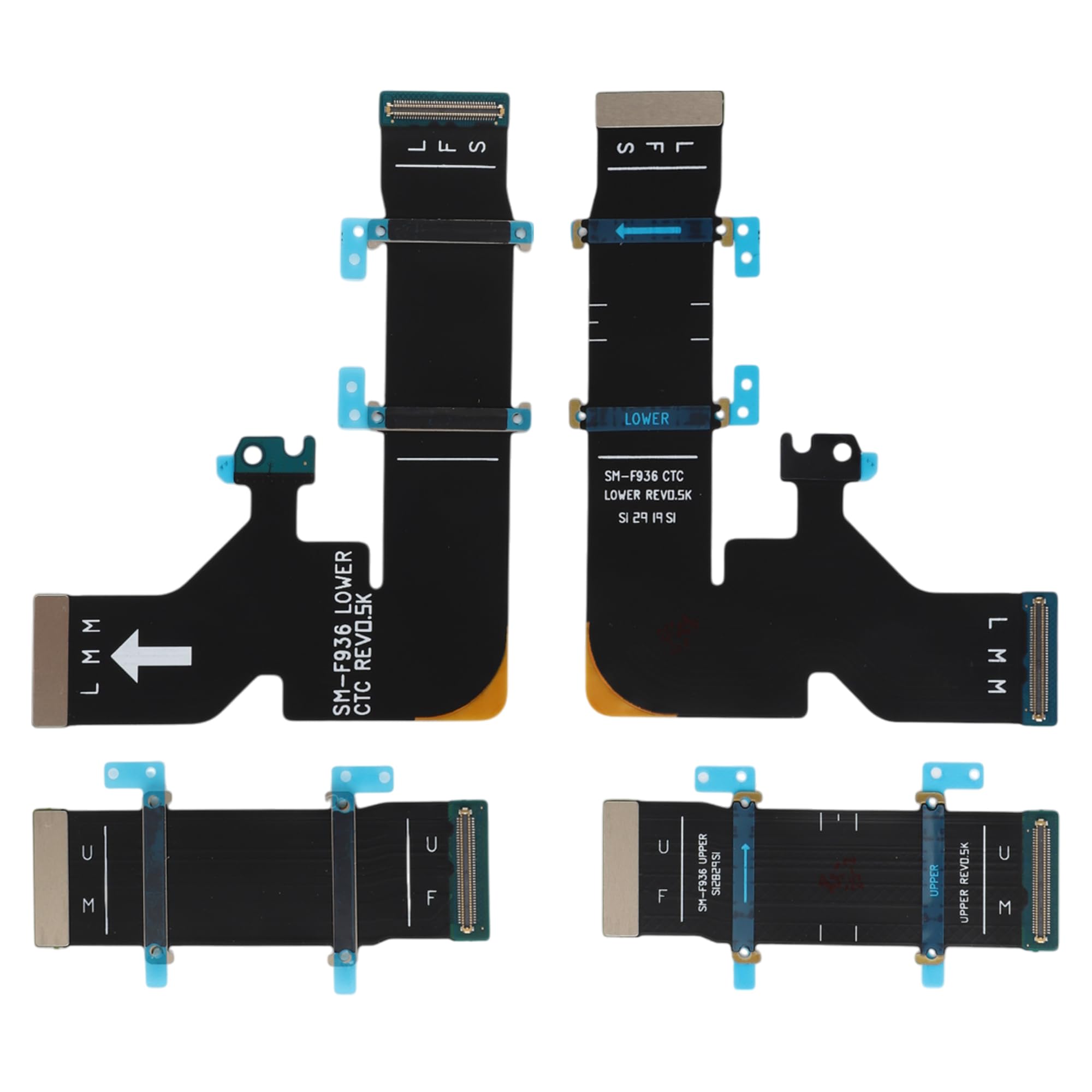Câble flexible Spin Axis compatible pour réparation et remplacement de connecteur