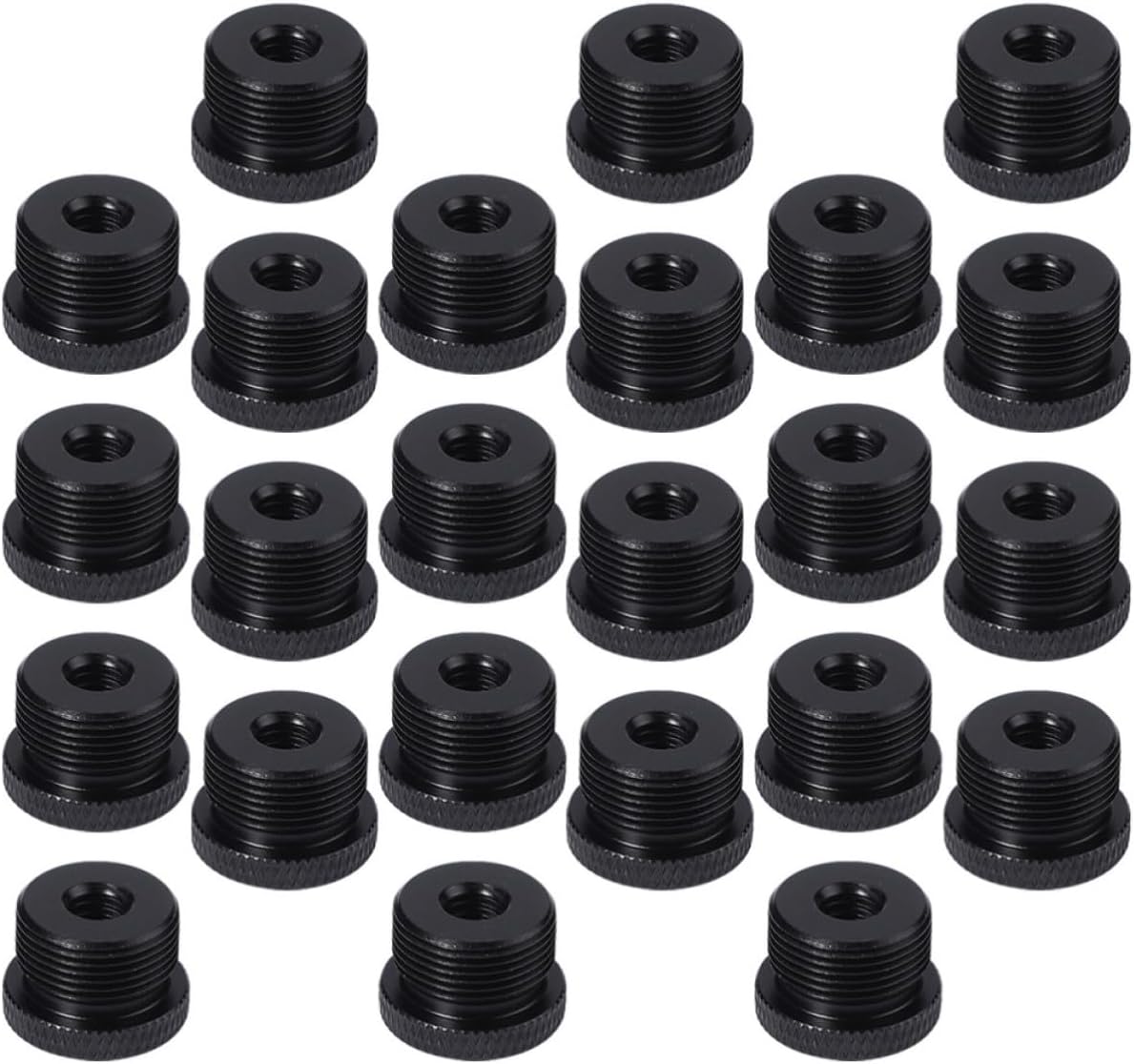 Microphone Stand Adapter Thread Conversion Nut 3/8 Female to 5/8 Male