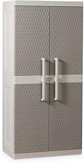 ARMADIO RATTAN MEGA LIGHT GREY/WARM GREY MOD. PORTASCOPE