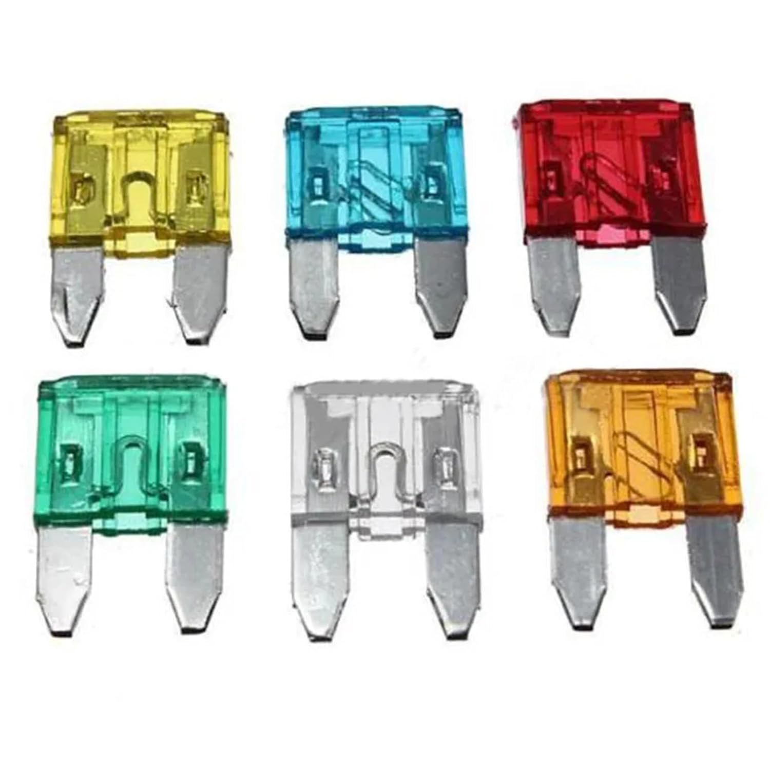 Car Fuses Assortment Kit Car Fuses Assortment Kit Blade-Type Automotive Mini Size Replacement for Car/Motorcycle(120PCS)