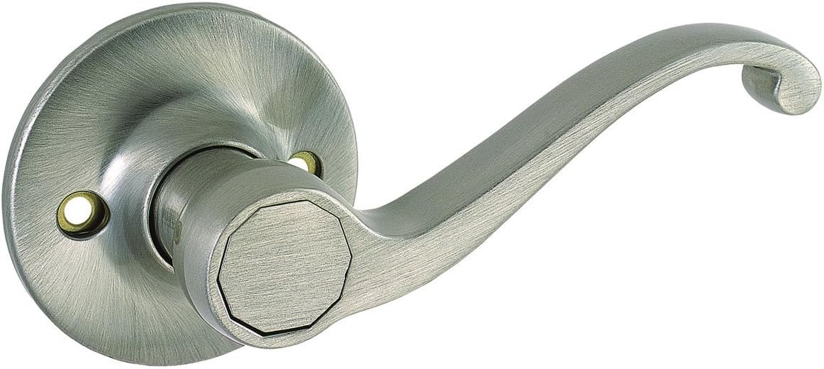 Design House 781815 Scroll Dummy Door Lever Satin Nickel
