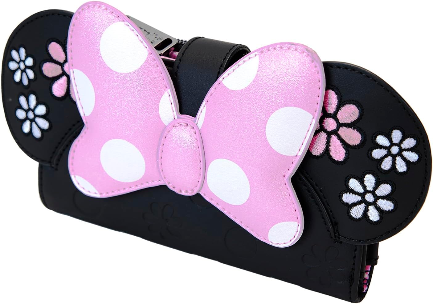 Loungefly Disney Minnie Floral Rock The Dots Flap Wallet
