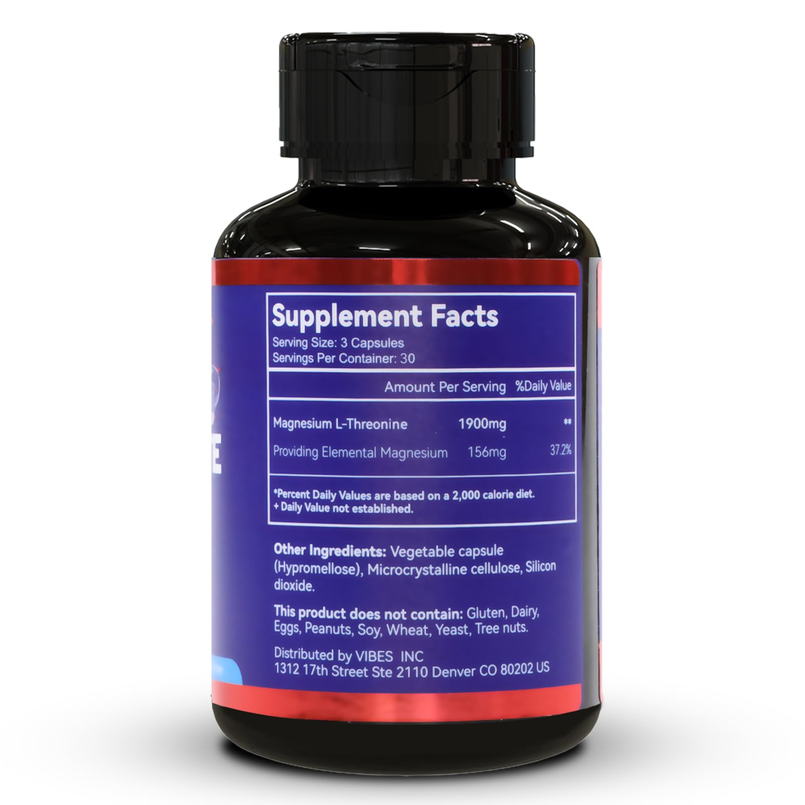 Magnesium L-Threonine, High Absorption Magnesium Supplement,90 Capsules — Amazon image 5