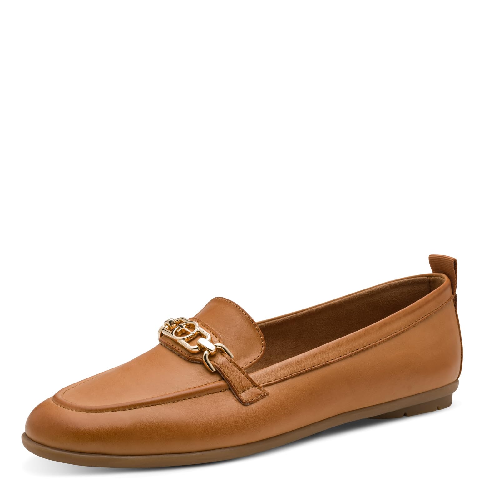 Tamaris Women's loafer flat leather brown 7.5 UK