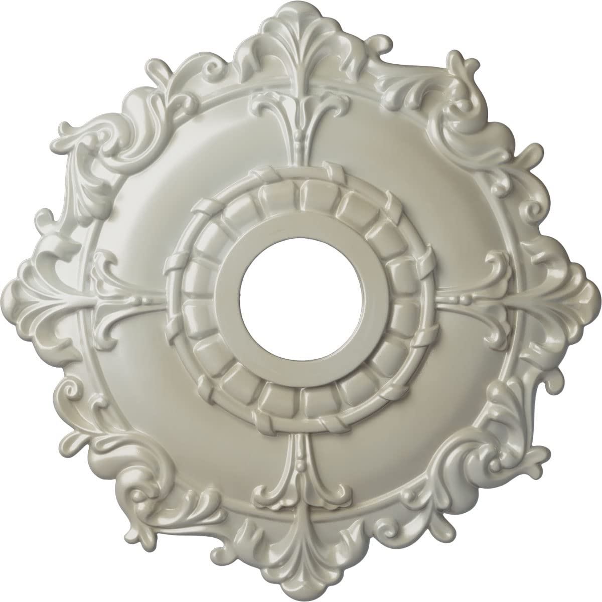 18"OD x 3 1/2"ID x 1 1/2"P Riley Ceiling Medallion (Fits Canopies up to 4 5/8") — Amazon image 29