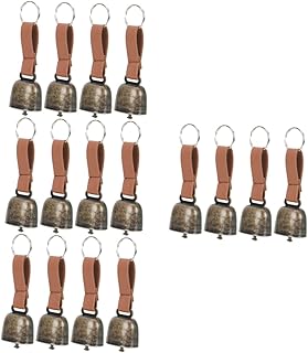 FRCOLOR 16 Peças Sino De Movimentação De Urso Sino De Cavalo Sino De Ovelha Sino De Pastoreio Sinos De Gado Sinos De Cabra Sinos Anti-Sino Pequeno Sino De Gado Mini Decoração Sinos De