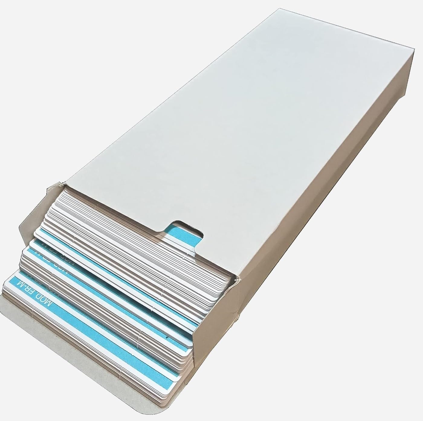 MAX CO LTD, ER-M Cartellini Quindicinali Timbracartellini MAX 1100/1500/1600/2100/2200/2500/2700/3100, Bianco, Set di 300 Pezzi