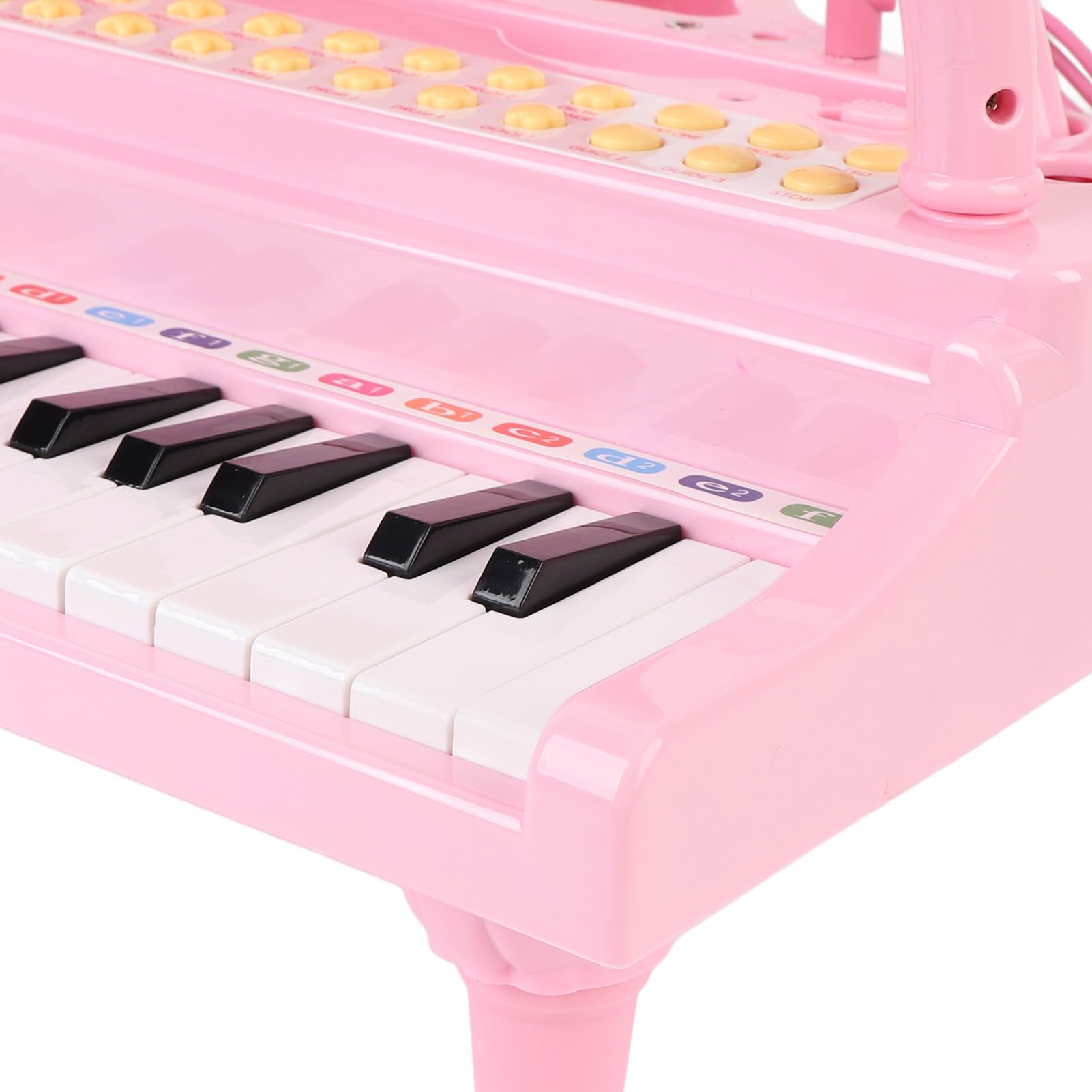 per Bambini, Giocattolo Musicale con Tastiera Elettronica a 31 Tasti con Coperchio Regolabile per Controllo del Volume, per Bambini, Giocattolo con Microfono per Principianti Dai 2 Ai 4 Anni