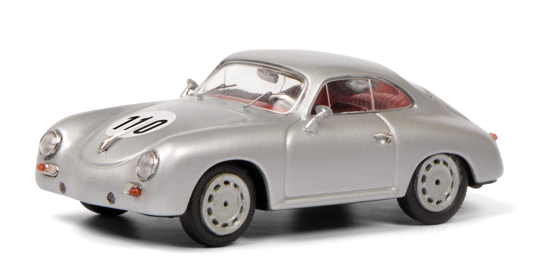 Schuco 450309200 Set Opel Blitz, Porsche 356 Coupe, Model Car, Limited Edition 750, Scale 1:43, Red/Silver - Image 2