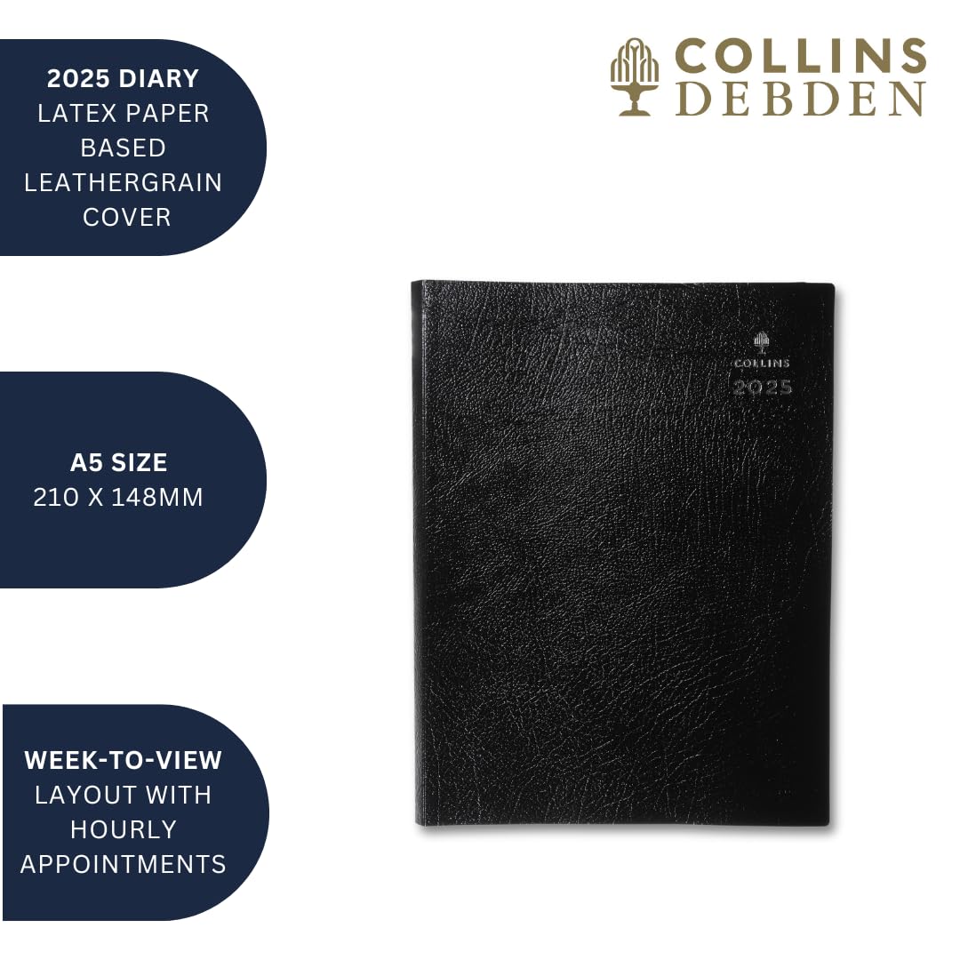 Collins Leadership Diary A5 Week To | CDPJ3517 | Appointment Diaries - View #4