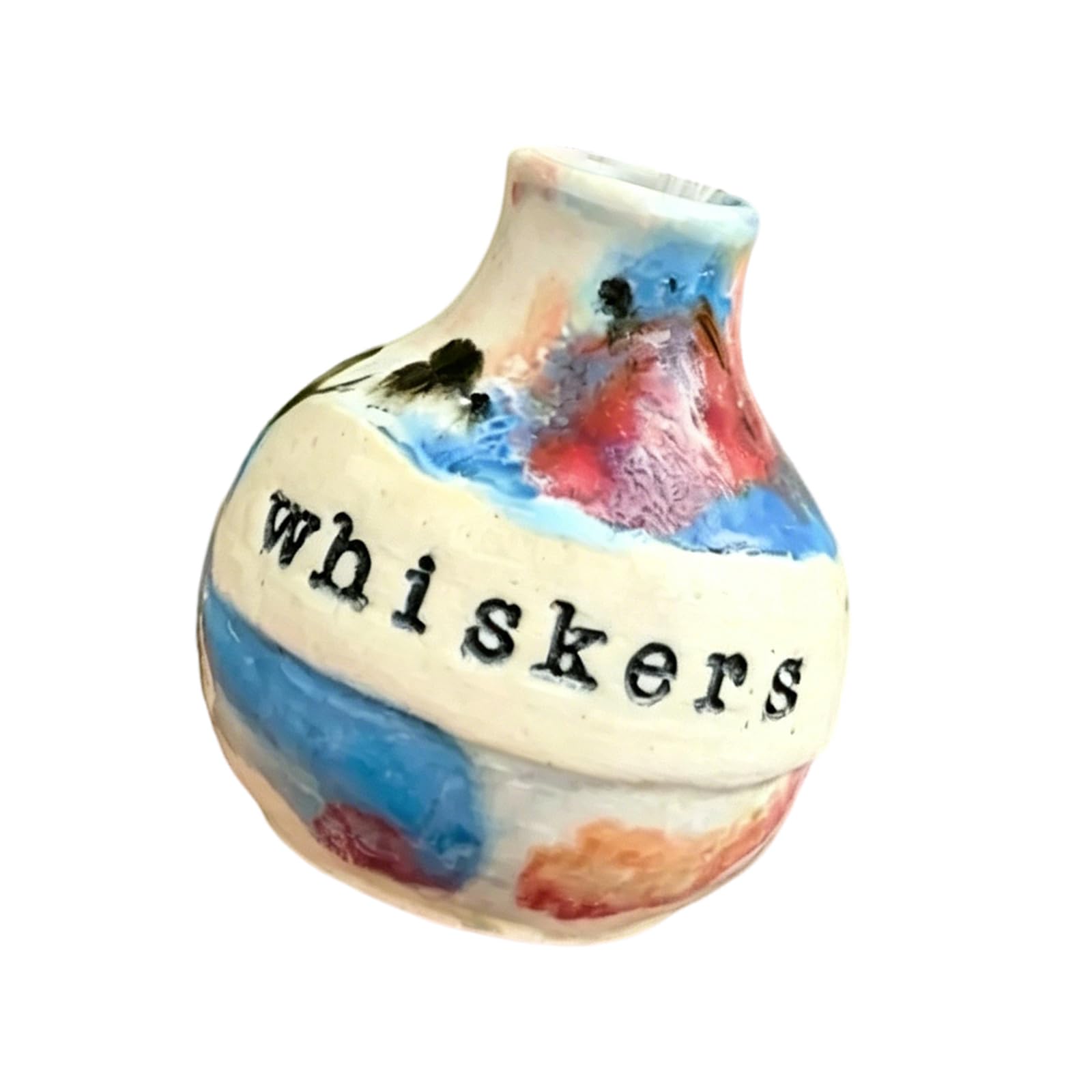 XuQiZZpp Miniature Cats Beard Vases Pet Hair Keepsakes Ornament Perfect For Home Offices Shelf Or Pet Lover Memorials