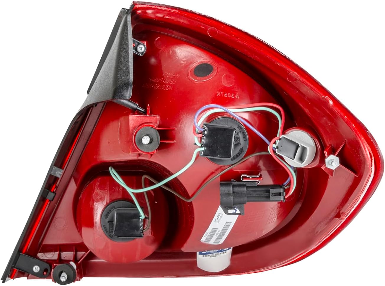 HEADLIGHTSDEPOT Left Driver Side Tail Light Compatible With 05-10 Pontiac G6 Sedan CAPA Certified