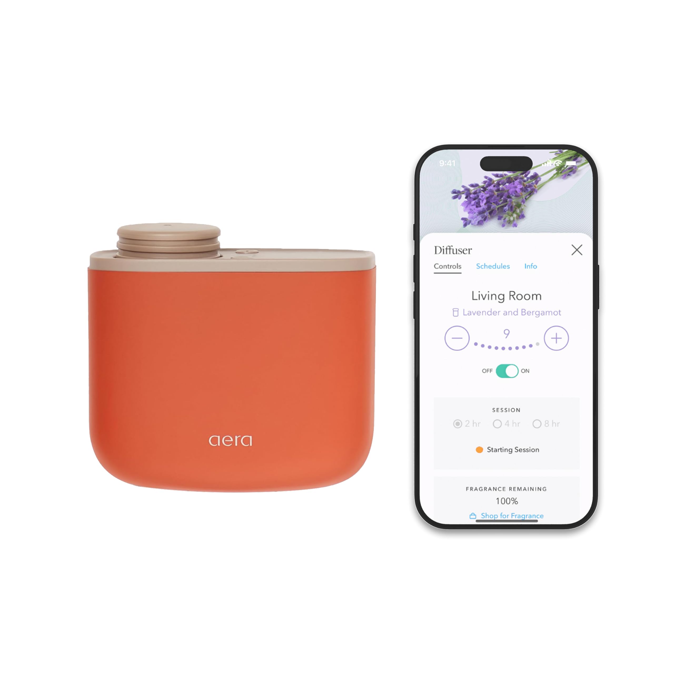 Amazon.com: AERA Mini Waterless Plug-in Essential Oil Diffuser for