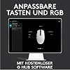 logitech g203 gaming mouse with adjustable lightsync rgb lighting six programmable buttons games ruggedized sensor scanning with 8000 dpi lightweight black