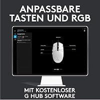 Logitech G203 LIGHTSYNC gaming egér, 8000 DPI, RGB - fekete 10