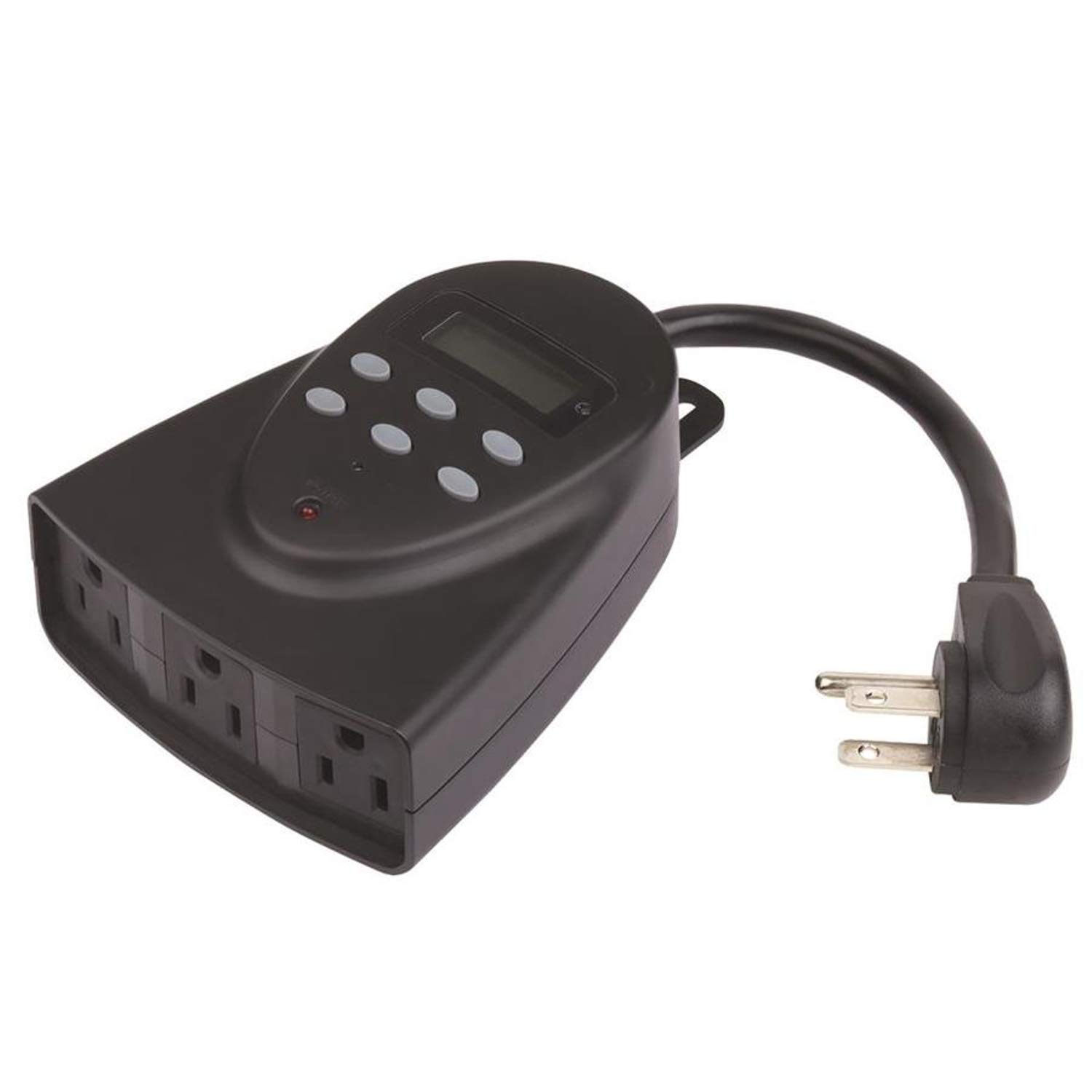 Westek TM1627LP digital timer with three outlets and a display screen.