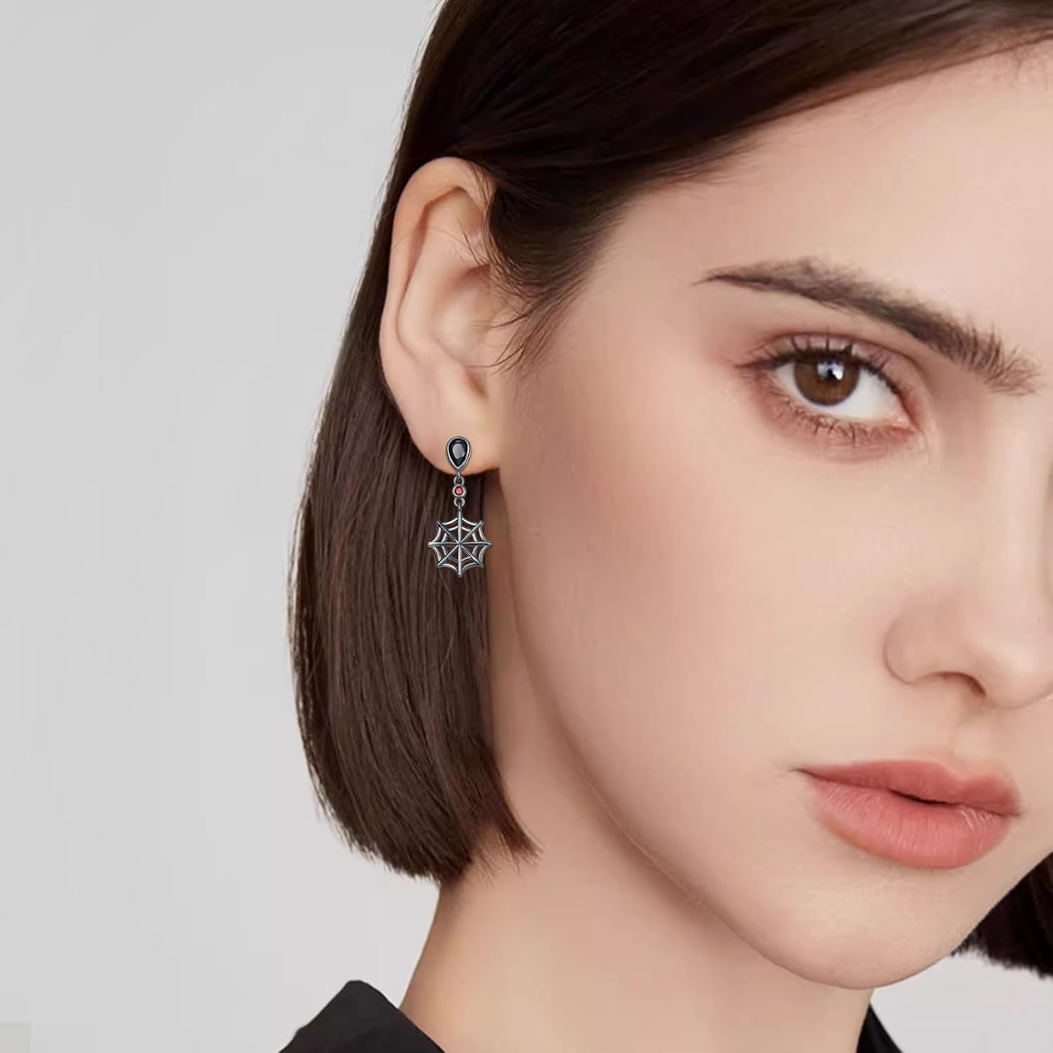 Sterling Silver Halloween Dangle Drop Earrings - Cute Halloween Jewelry Gifts for Daughter - Image 4