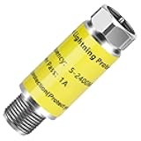 Coaxial Surge Lightning Protector for Cable TV,Surge Protector for TV Antenna and Satellite in-Line 75 ohm 5-2400MHz.