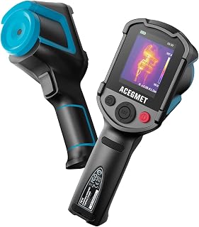 ACEGMET TR10 Thermal Camera 240x240 Resolution, -4°F to 1022°F Detection, 50° FOV for Home Inspections & Industrial Use