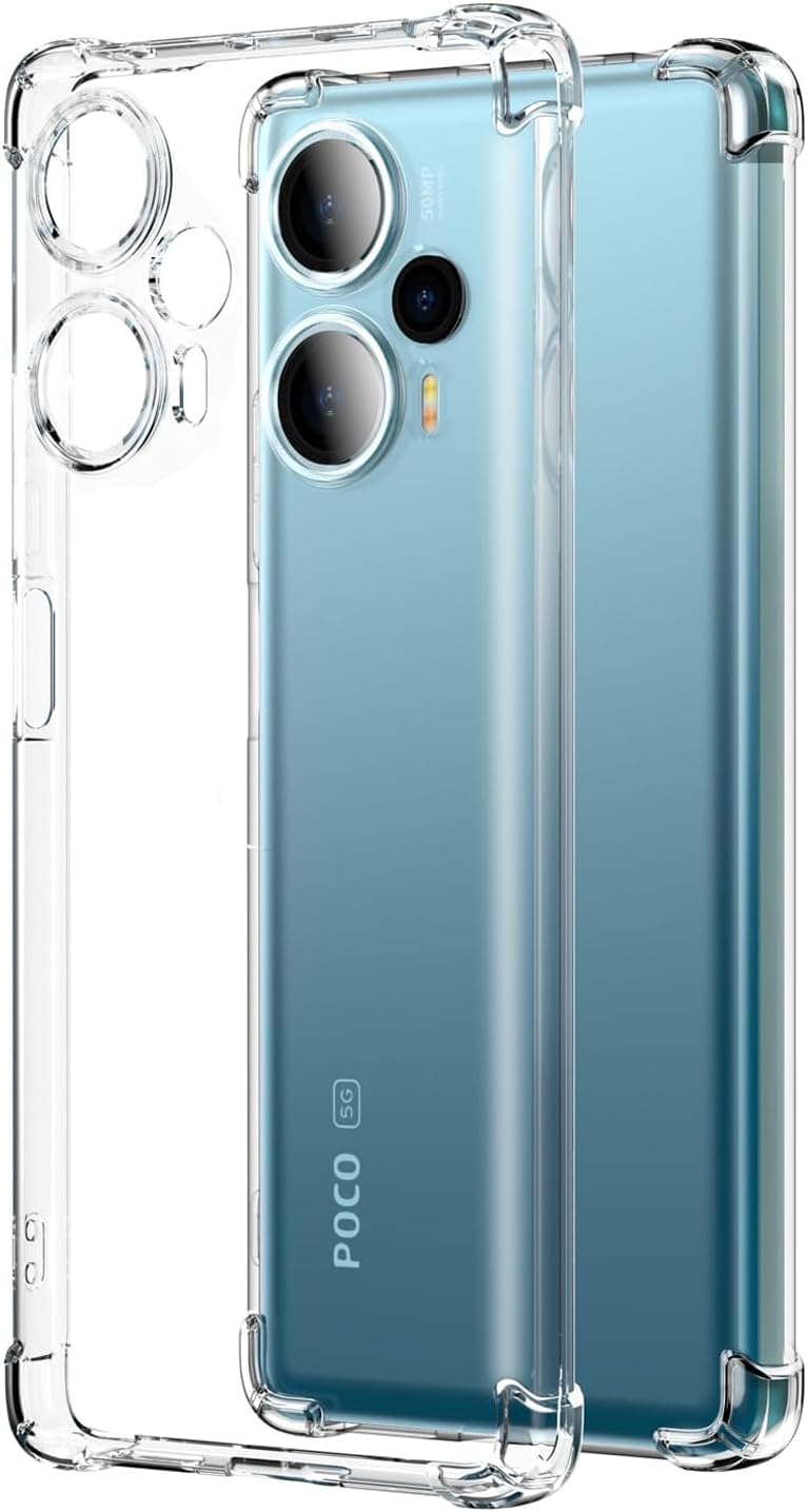 dl3mobilak Dl3mobilak Case For POCO F5 Redmi Note 12 Brand Name: Dl3 Mobilak | Compatible Phone Models: Poco F5 / Redmi Note 12 | Color: Clear | Compatible Devices: Poco F5, Redmi Note 12 | Material: TPU | Pattern: Solid