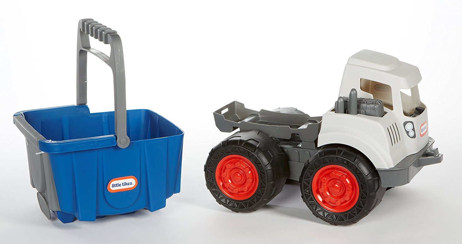 MGA Entertainment 642937E4C - Dirt Diggers Kipplaster, Sandspielzeug