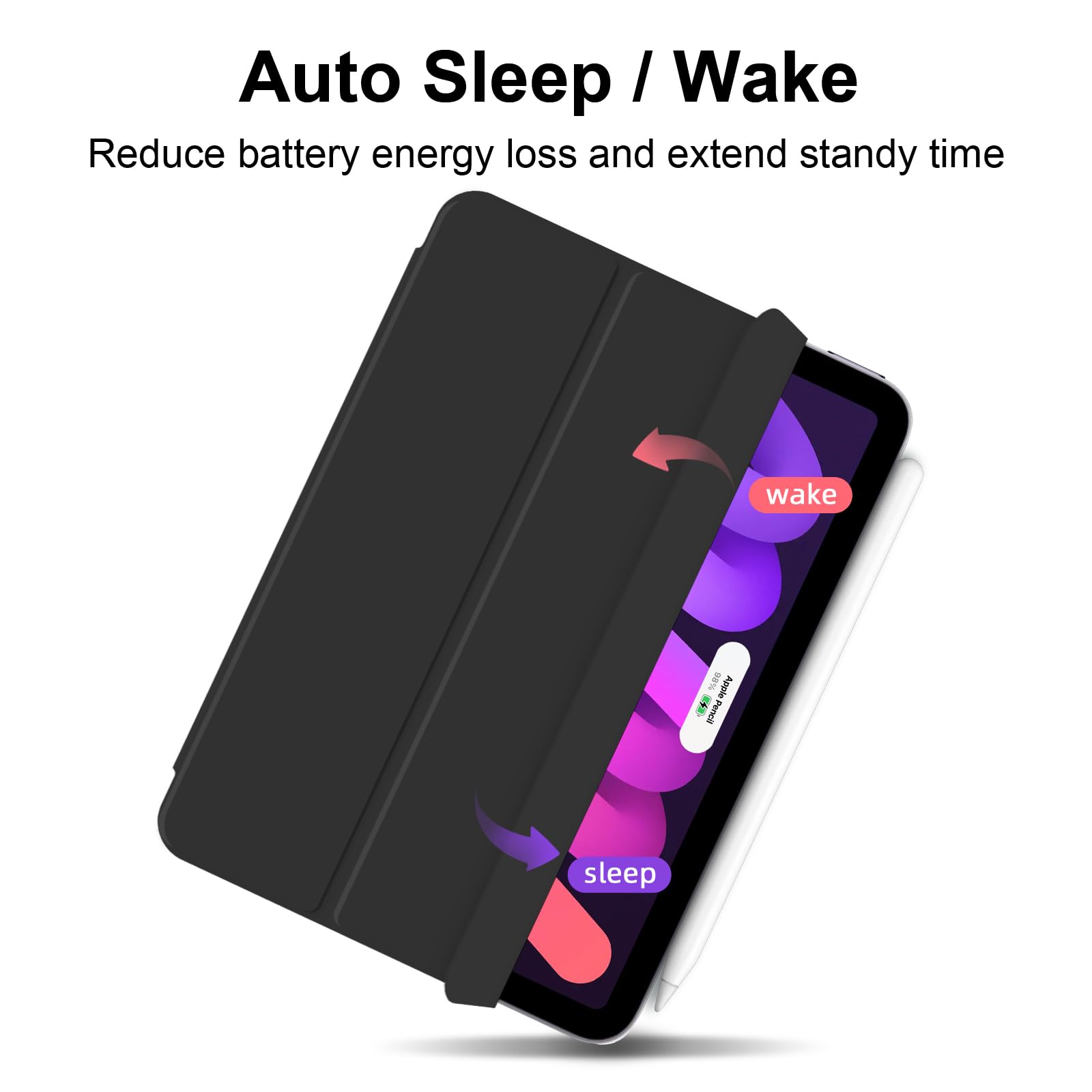 Amazon.com: Dwopar Magnetic Case for iPad mini 7 A17 Pro, Slim
