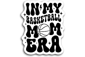 In My Basketball Mom Era Die Cut Sticker