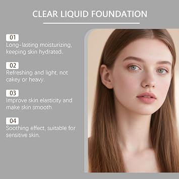 Lanera Foundation For Women,Colour Changing Foundation Concealer For Mature Skin,Full Coverage,Moisturizing And Clear Liquid Face Foundations Concealers,Soft Matte,Long Lasting Makeup,2PCS(Natural)