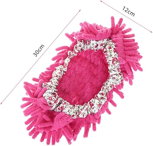 Miniatura 3 de Cubierta de felpilla suave y esponjosa para zapatos, multifunción, altamente absorción de agua, cubierta de trapeador, diseño de banda elástica,
